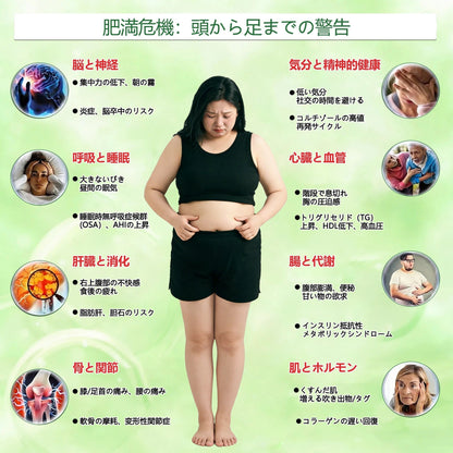 🌿 内臓脂肪ケアを毎日サポート ✨ GeeLemon® & NAD+ 8-in-1 ナノフォーミュラで、理想のボディづくりを応援。毎日の健康習慣・代謝サポート・すっきりとした毎日を目指す方におすすめ！🛍️