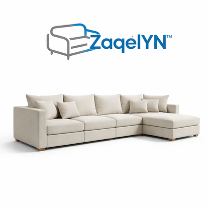 ZaqelYN™ HavenCloud Luxury Modular Sofa