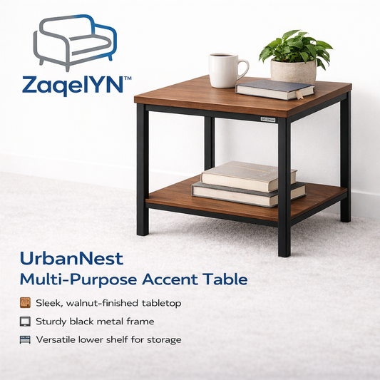 ZaqelYN™ UrbanNest Multi-Purpose Accent Table